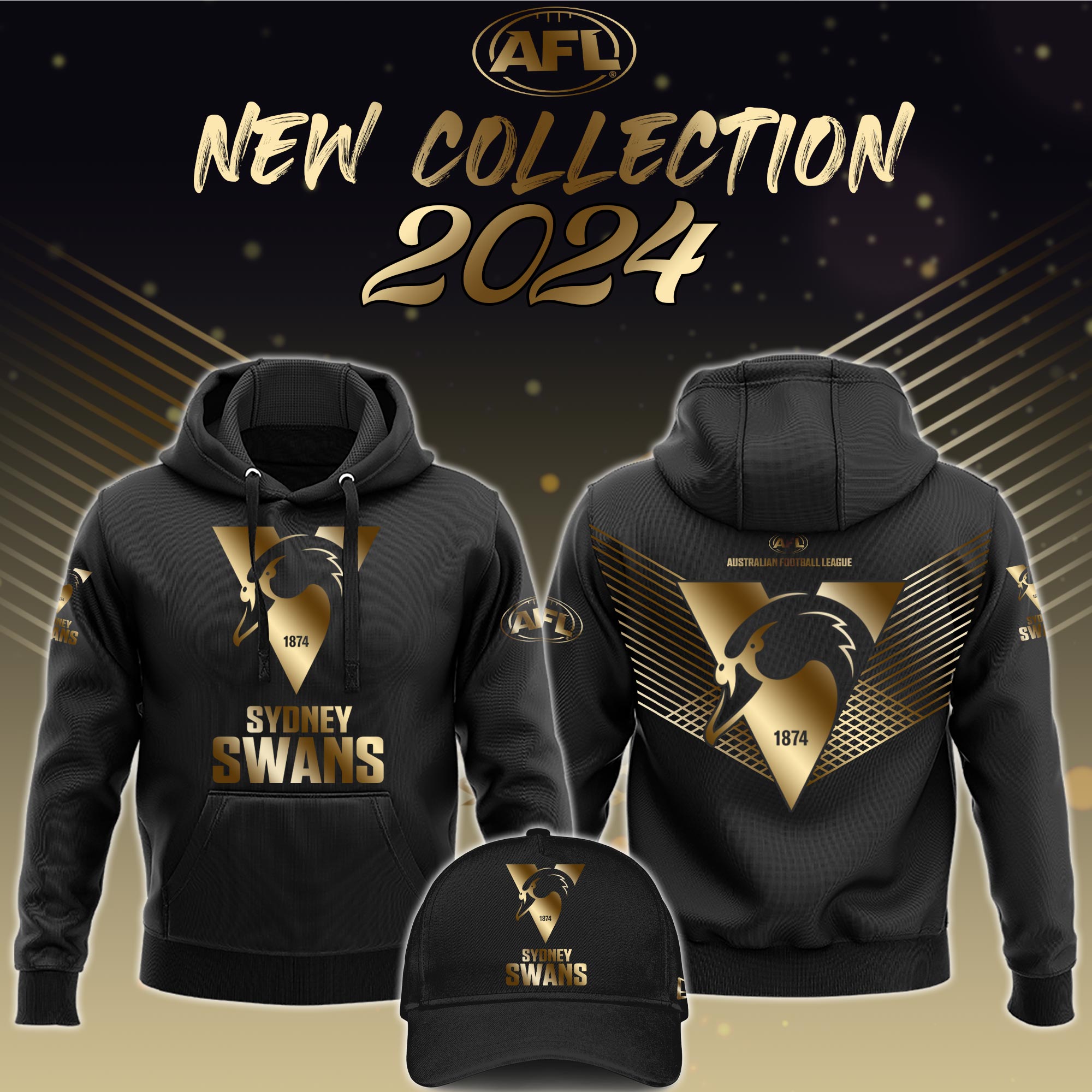 Sydney Swans AFL Hoodie - Famjoys Sydney Swans AFL Hoodie - Famjoys