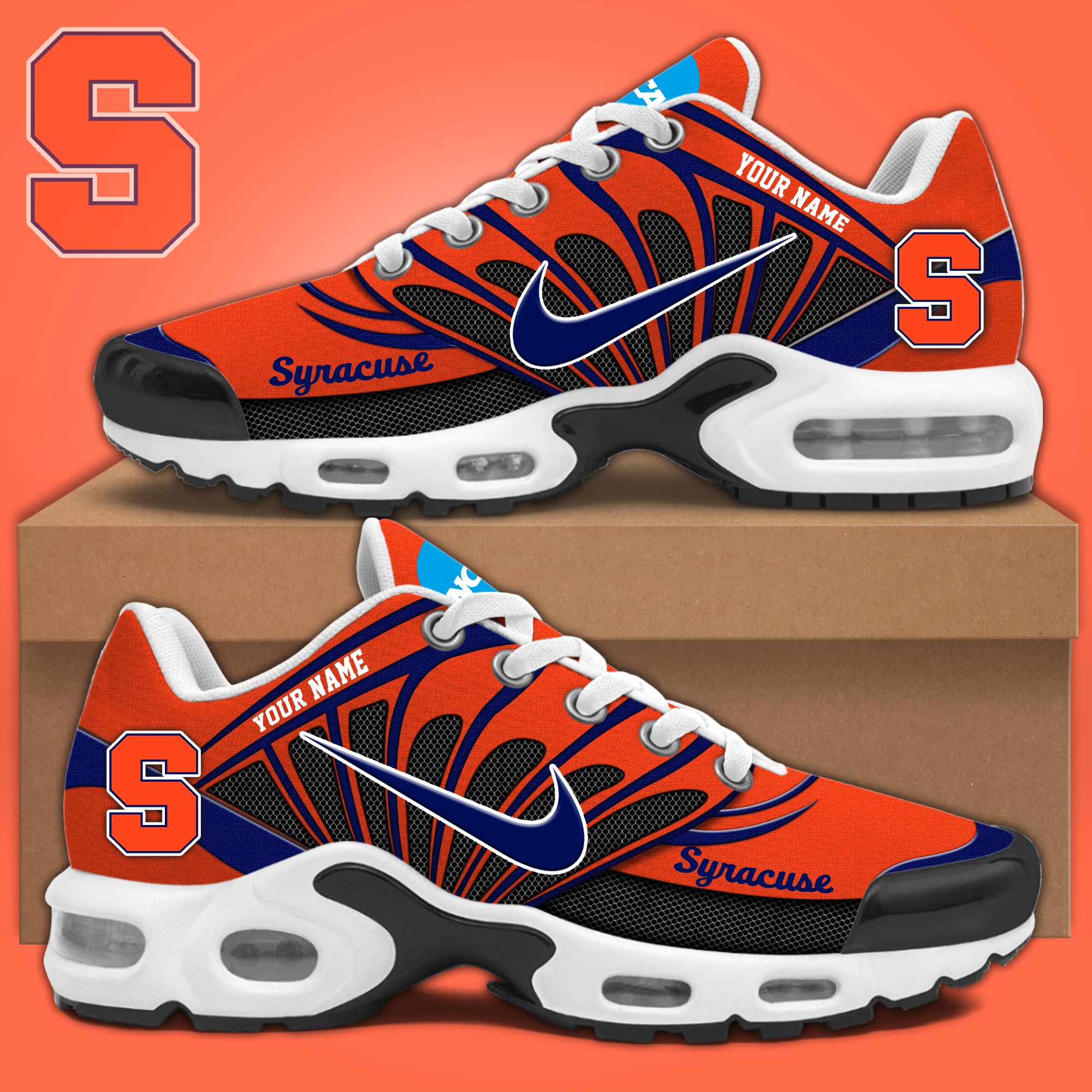 Syracuse Air Max Plus Sneakers - Famjoys Syracuse Air Max Plus Sneakers - Famjoys