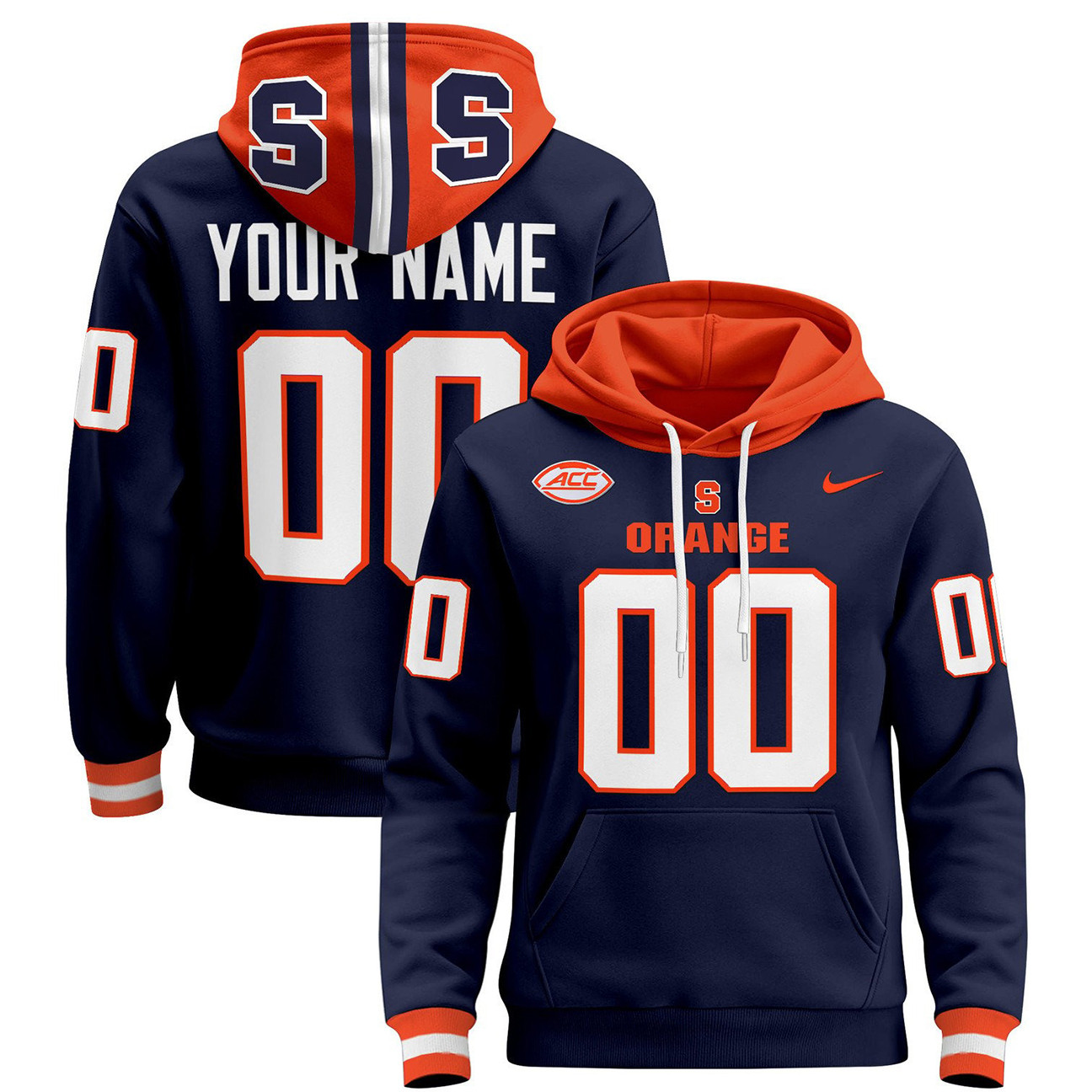 Syracuse Orange Football Hoodie - Famjoys Syracuse Orange Football Hoodie - Famjoys
