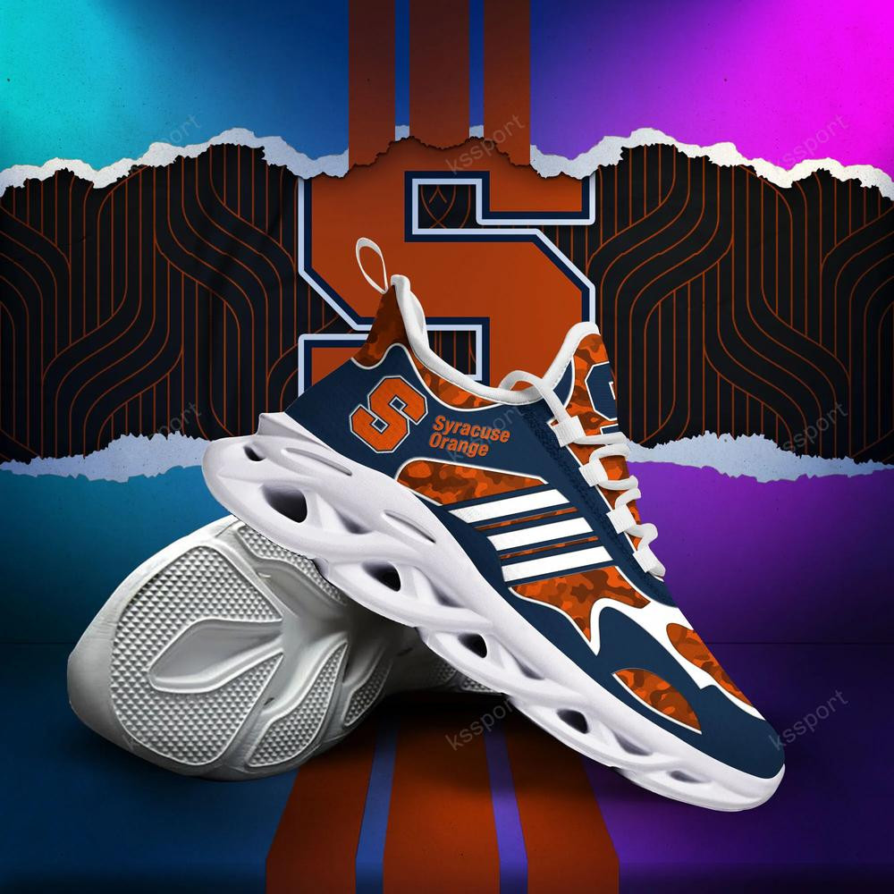 Syracuse Orange Max Soul Clunky, Camo Running Sneakers For Fan Ever - Famjoys Syracuse Orange Max Soul Clunky, Camo Running Sneakers For Fan Ever - Famjoys