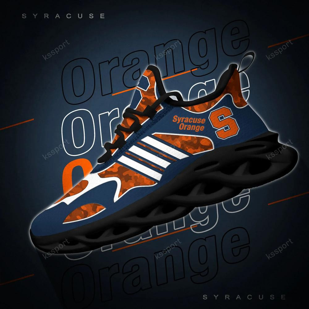 Syracuse Orange Max Soul Clunky, Camo Running Sneakers For Fan Ever - Famjoys Syracuse Orange Max Soul Clunky, Camo Running Sneakers For Fan Ever - Famjoys
