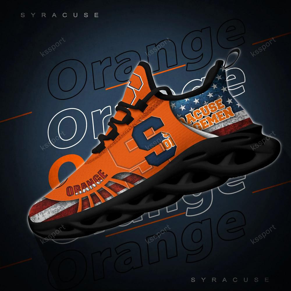 Syracuse Orange Max Soul Clunky Shoes - Famjoys Syracuse Orange Max Soul Clunky Shoes - Famjoys