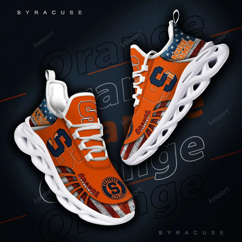 Syracuse Orange Max Soul Clunky Shoes - Famjoys Syracuse Orange Max Soul Clunky Shoes - Famjoys