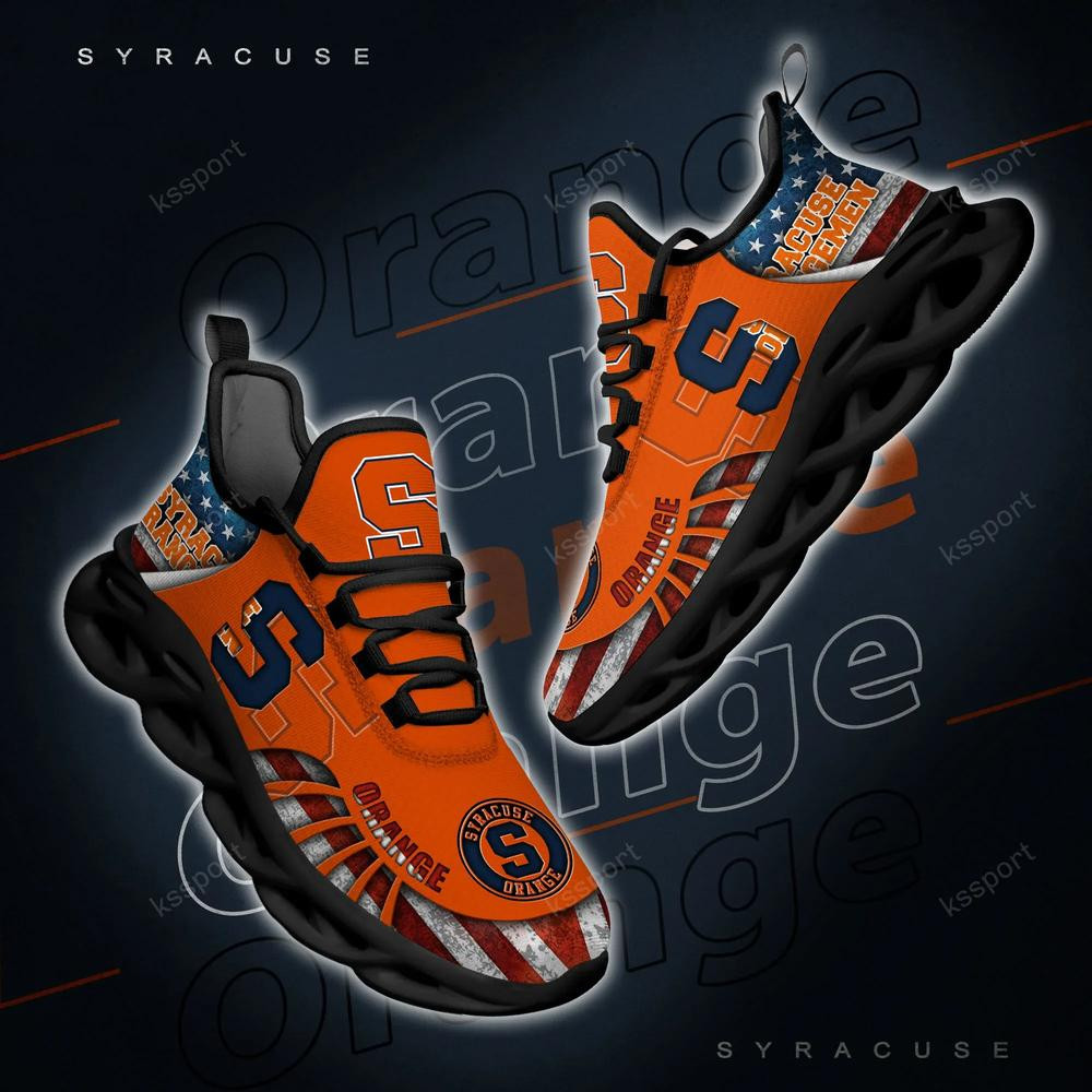Syracuse Orange Max Soul Clunky Shoes - Famjoys Syracuse Orange Max Soul Clunky Shoes - Famjoys