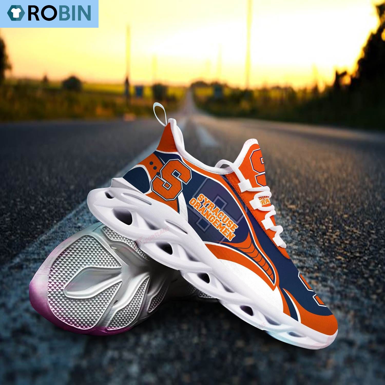 Syracuse Orange Sport Shoes Sneakers - Famjoys Syracuse Orange Sport Shoes Sneakers - Famjoys