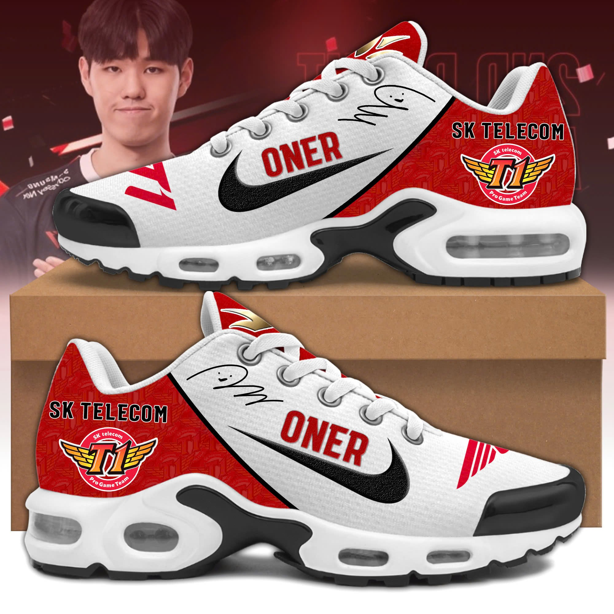 T1 League of Legends World Sneaker - Famjoys T1 League of Legends World Sneaker - Famjoys
