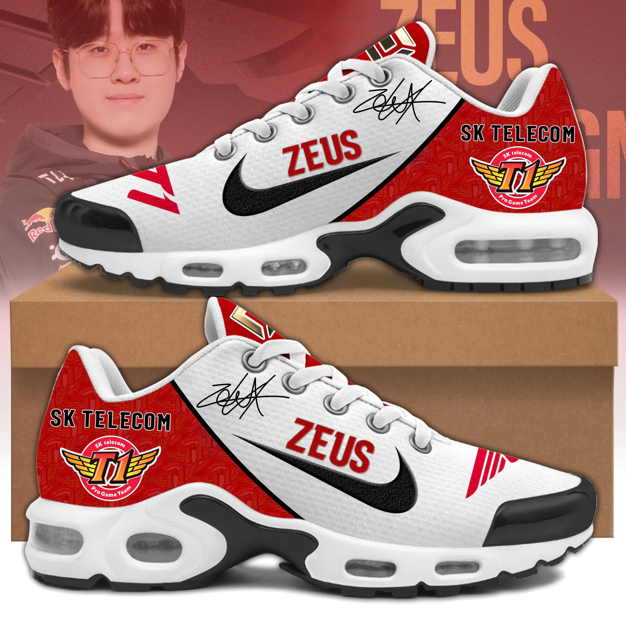 T1 League of Legends World Sneaker - Famjoys T1 League of Legends World Sneaker - Famjoys