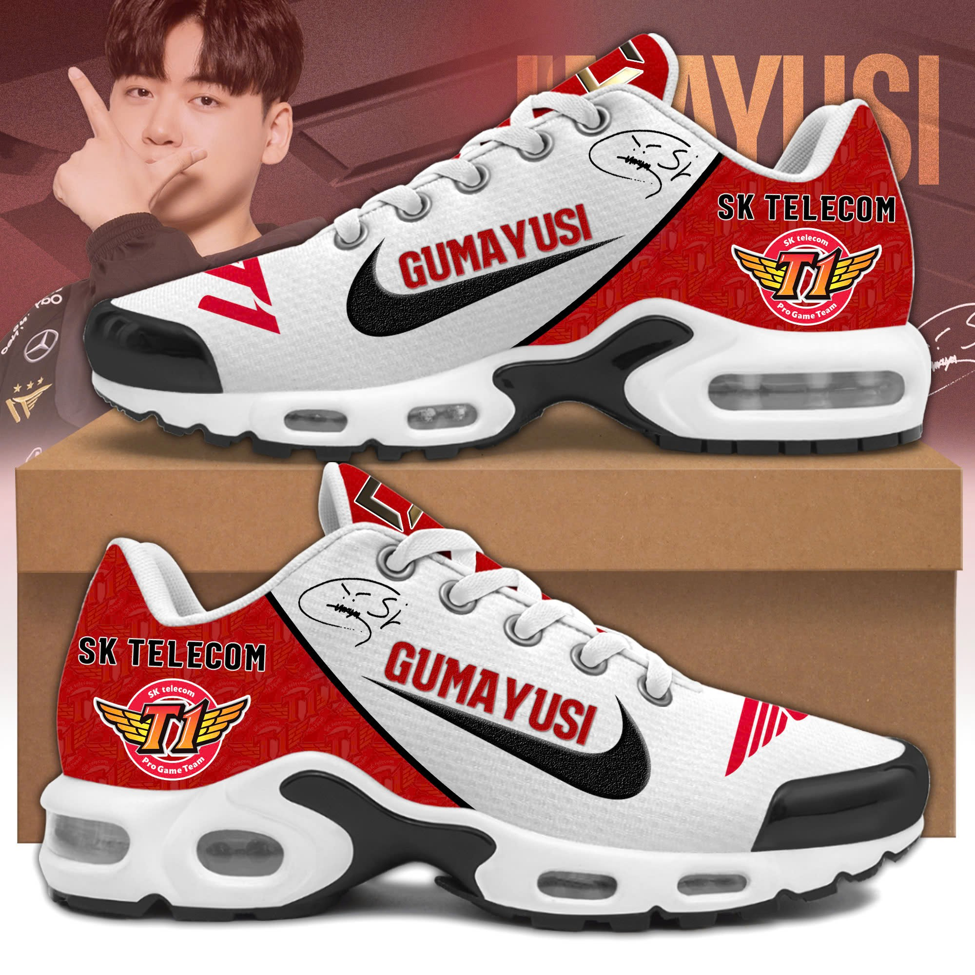 T1 League of Legends World Sneaker - Famjoys T1 League of Legends World Sneaker - Famjoys