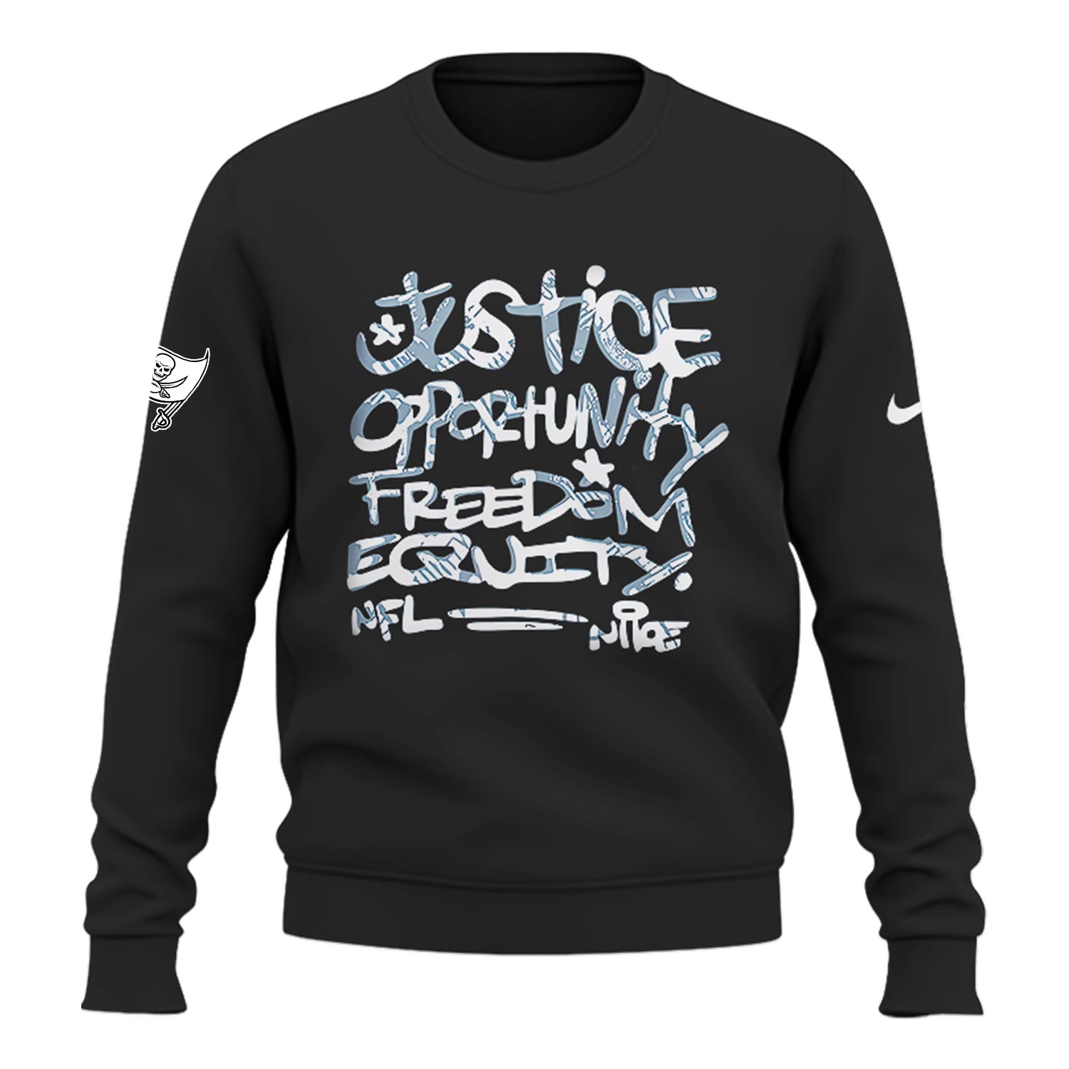 Tampa Bay Buccaneer Inspire Change Sweatshirt - Famjoys Tampa Bay Buccaneer Inspire Change Sweatshirt - Famjoys