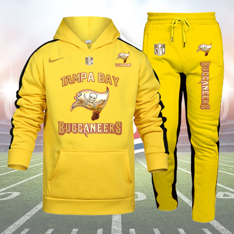 Tampa Bay Buccaneers-32 Teams Personlized Golden Logo Hoodie Set-SP11012480ID03 - Famjoys Tampa Bay Buccaneers-32 Teams Personlized Golden Logo Hoodie Set-SP11012480ID03 - Famjoys