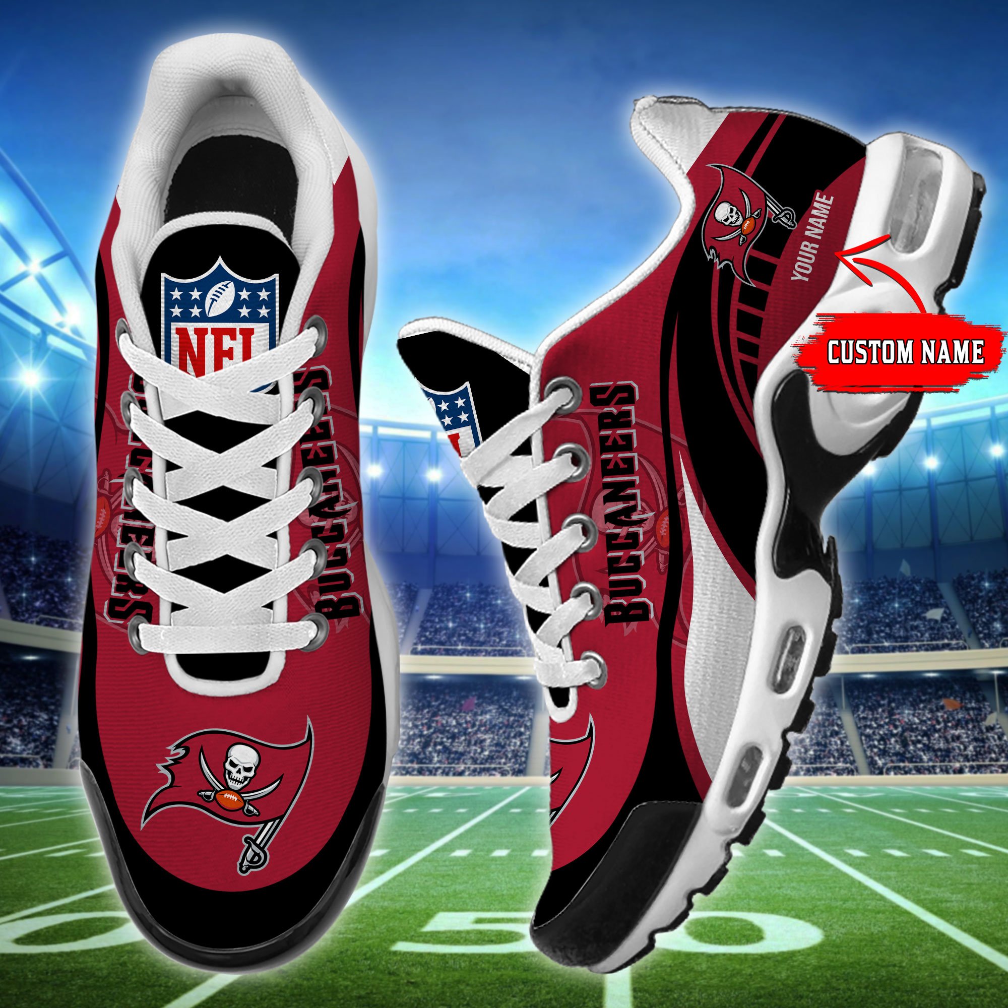 Tampa Bay Buccaneers-32 Teams TN H56 SHOES Cool Gift-SP18082362ID02 - Famjoys Tampa Bay Buccaneers-32 Teams TN H56 SHOES Cool Gift-SP18082362ID02 - Famjoys