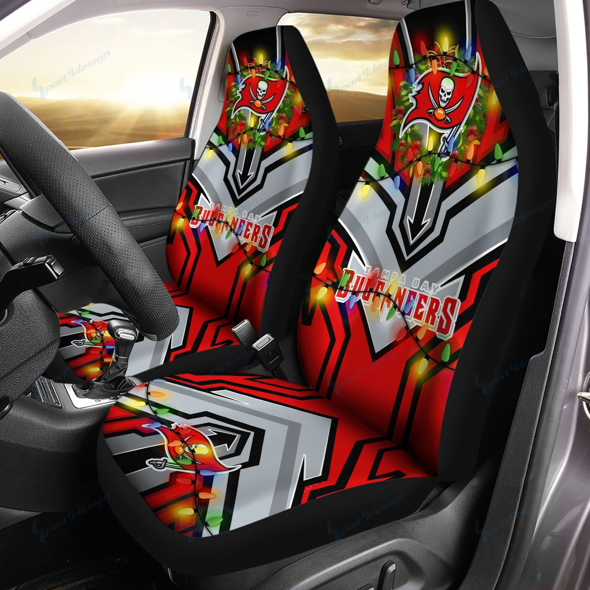 Tampa Bay Buccaneers Car Seat Covers BG145 - Famjoys Tampa Bay Buccaneers Car Seat Covers BG145 - Famjoys