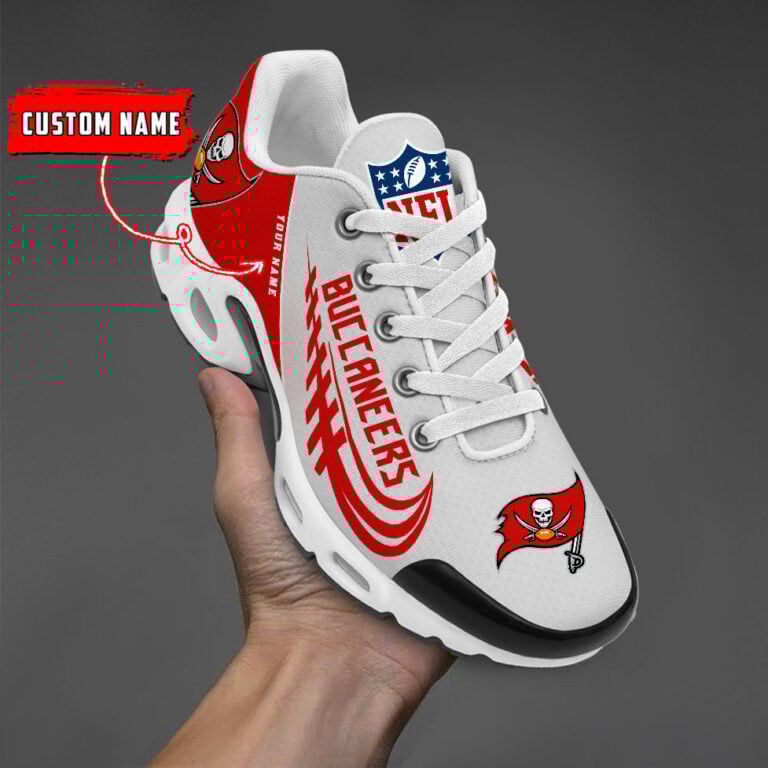 Tampa Bay Buccaneers Custom Name-TN Shoes And Baseball Jersey Shirt Perfect Gift-DS001 - Famjoys Tampa Bay Buccaneers Custom Name-TN Shoes And Baseball Jersey Shirt Perfect Gift-DS001 - Famjoys