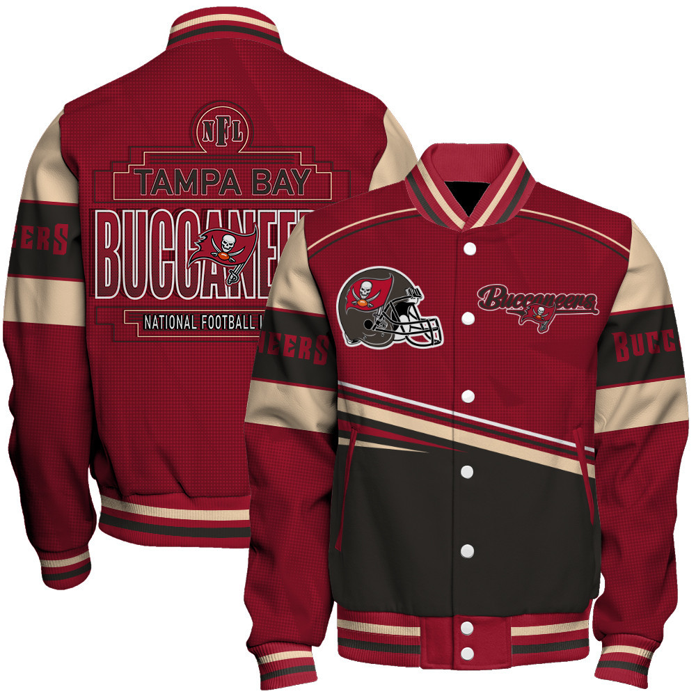 Tampa Bay Buccaneers - Dare To Be Different Unisex Varsity Jacket - Famjoys Tampa Bay Buccaneers - Dare To Be Different Unisex Varsity Jacket - Famjoys