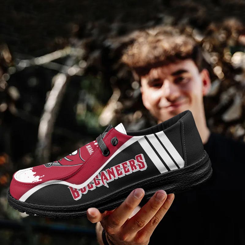 Tampa Bay Buccaneers Hey Dude Shoes - Famjoys Tampa Bay Buccaneers Hey Dude Shoes - Famjoys