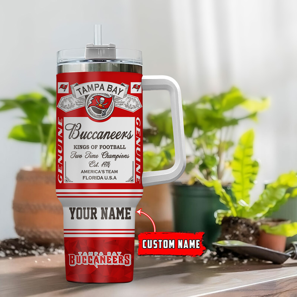 Tampa Bay Buccaneers-Kings of Football Personalized Tumbler 40Oz-SP02012430ID06DS02 - Famjoys Tampa Bay Buccaneers-Kings of Football Personalized Tumbler 40Oz-SP02012430ID06DS02 - Famjoys