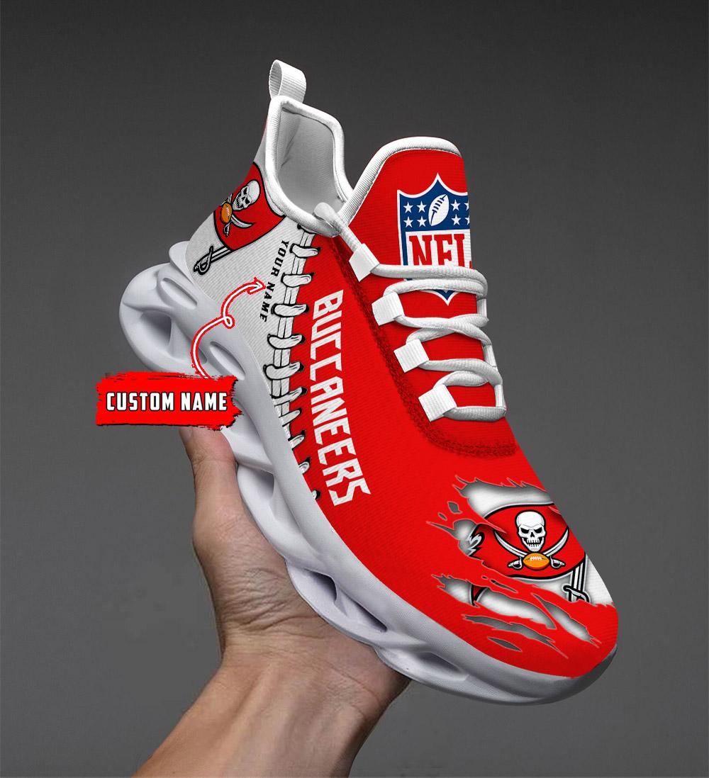 Tampa Bay Buccaneers Max Soul Shoes - Famjoys Tampa Bay Buccaneers Max Soul Shoes - Famjoys