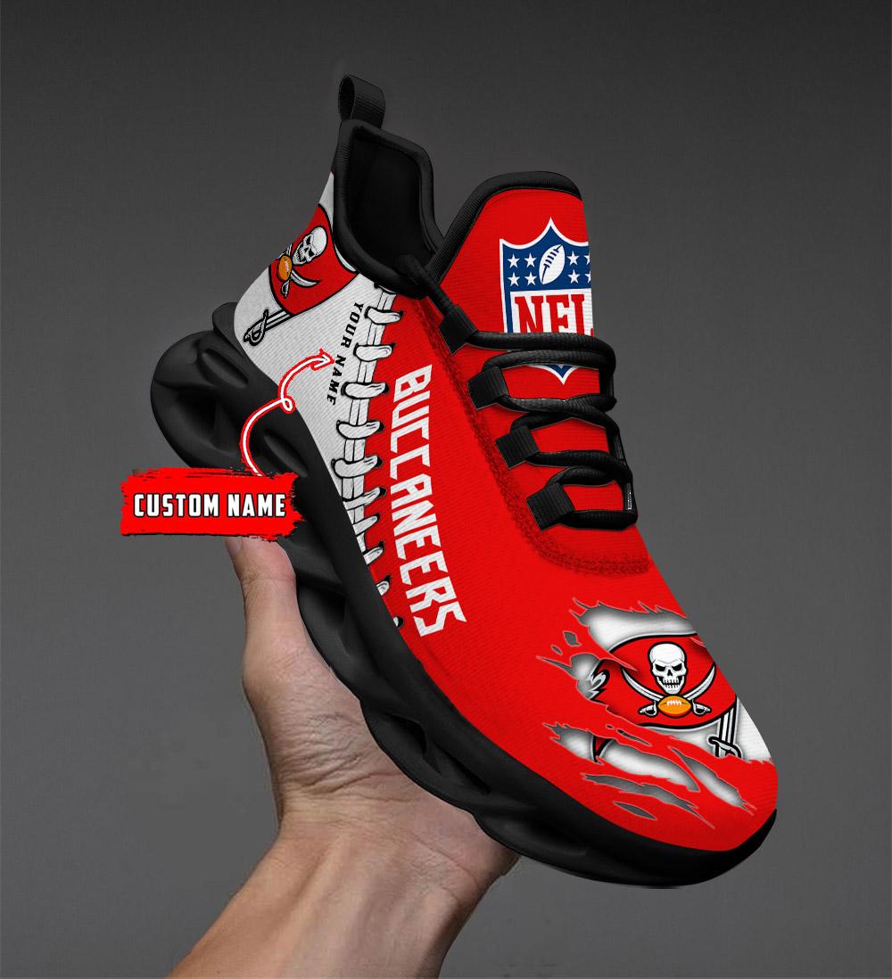 Tampa Bay Buccaneers Max Soul Shoes - Famjoys Tampa Bay Buccaneers Max Soul Shoes - Famjoys