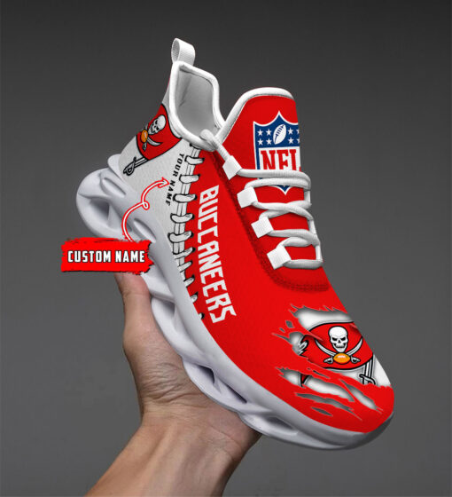 Tampa Bay Buccaneers Max Soul Shoes - Famjoys Tampa Bay Buccaneers Max Soul Shoes - Famjoys