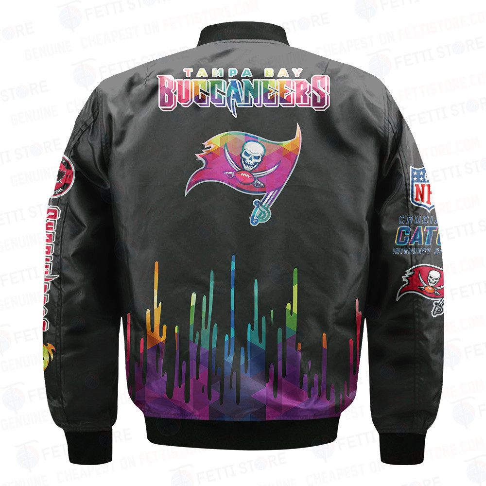 Tampa Bay Buccaneers - National Football League AOP Varsity Jacket V3 - Famjoys Tampa Bay Buccaneers - National Football League AOP Varsity Jacket V3 - Famjoys