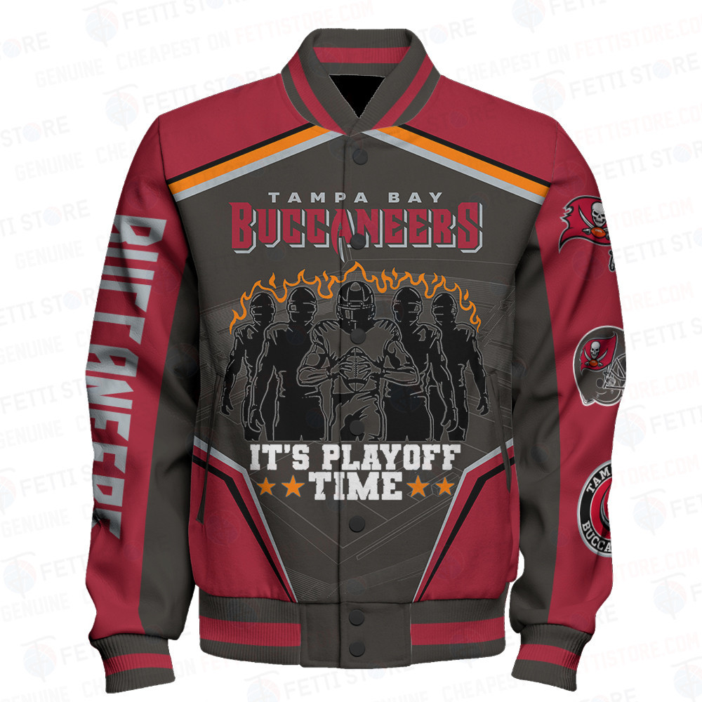 Tampa Bay Buccaneers National Football League Varsity Jacket STM V6 - Famjoys Tampa Bay Buccaneers National Football League Varsity Jacket STM V6 - Famjoys