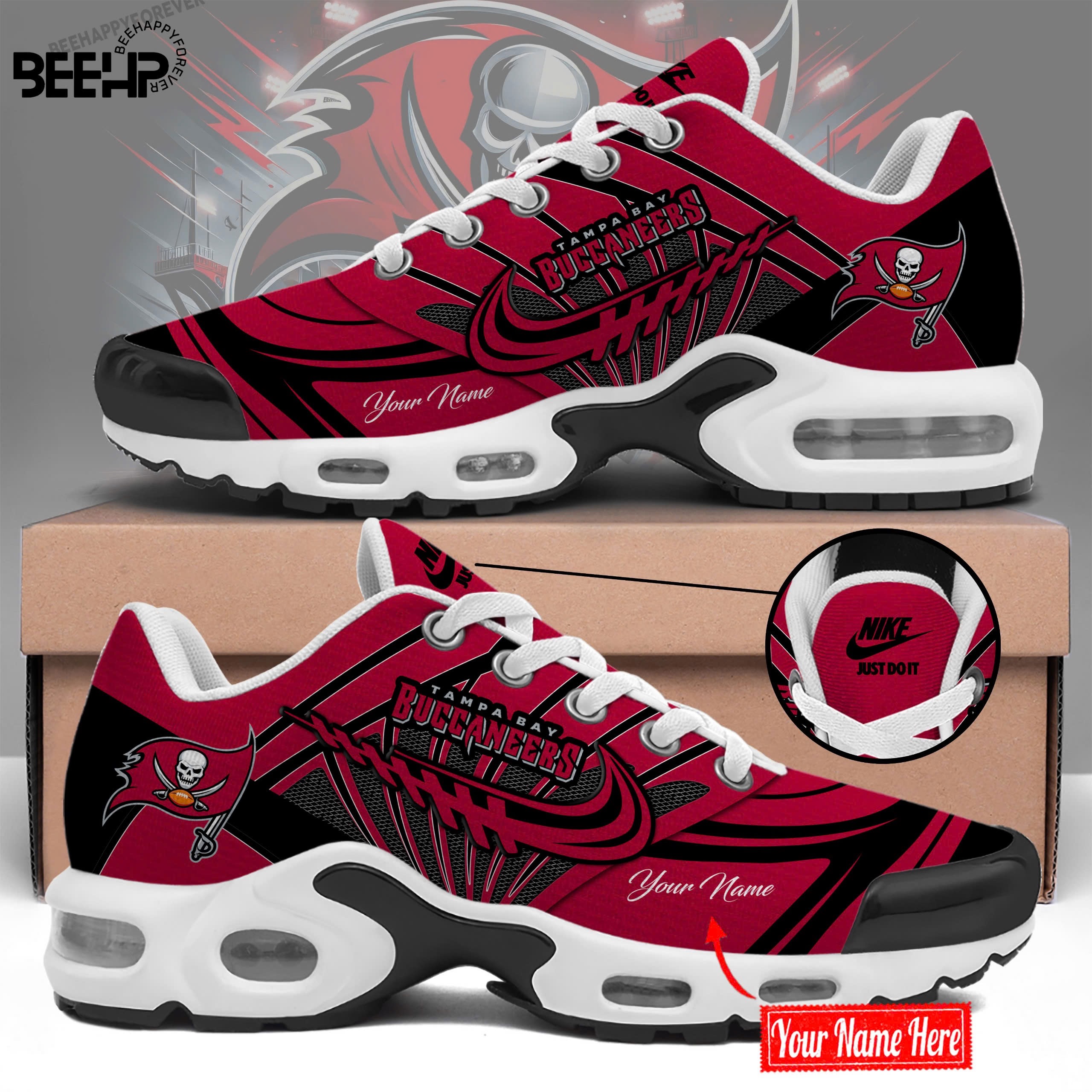 Tampa Bay Buccaneers New Shoes - Famjoys Tampa Bay Buccaneers New Shoes - Famjoys