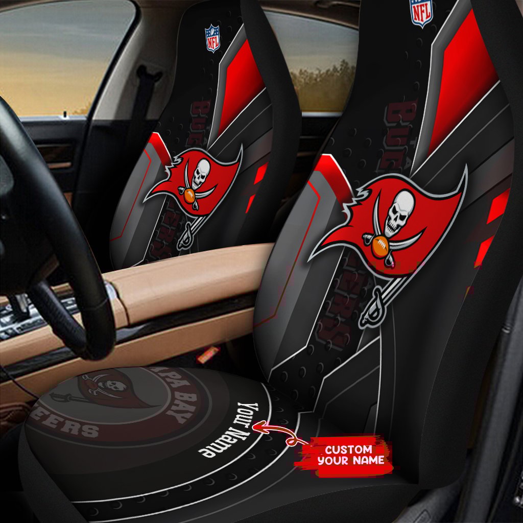 Tampa Bay Buccaneers Personalized Car Seat Covers BGCSC629 - Famjoys Tampa Bay Buccaneers Personalized Car Seat Covers BGCSC629 - Famjoys