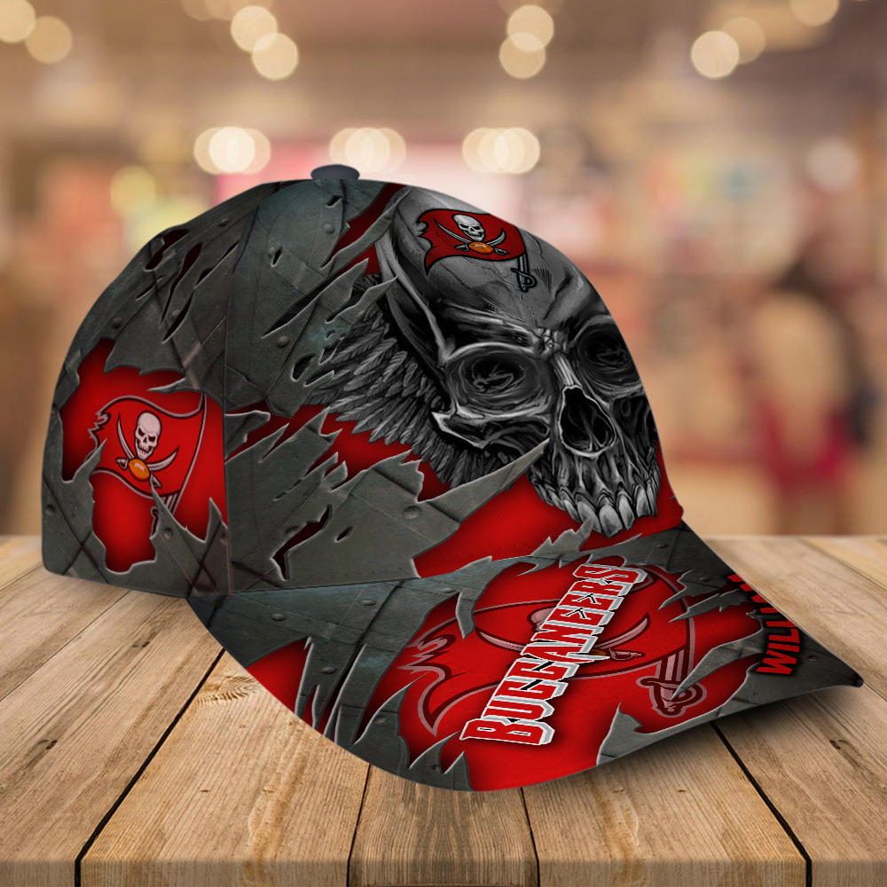 Tampa Bay Buccaneers-Personalized Skull Cap V2-SPCAPA0109030 - Famjoys Tampa Bay Buccaneers-Personalized Skull Cap V2-SPCAPA0109030 - Famjoys