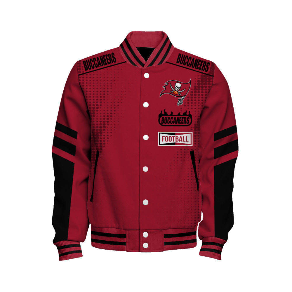 Tampa Bay Buccaneers - The Light Of The Star Unisex Varsity Jacket - Famjoys Tampa Bay Buccaneers - The Light Of The Star Unisex Varsity Jacket - Famjoys