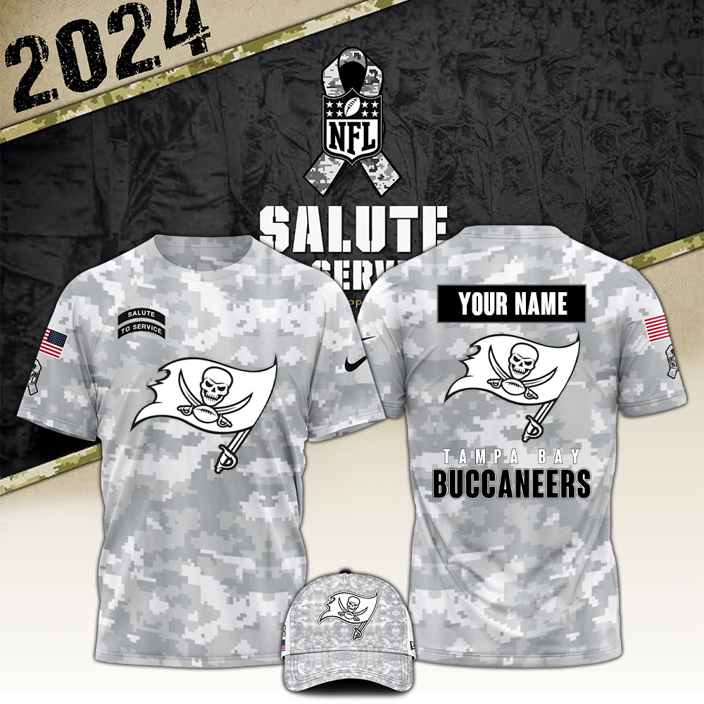 Tampa Bay Buccaneers Tshirt Camo Salute to Service Club - Famjoys Tampa Bay Buccaneers Tshirt Camo Salute to Service Club - Famjoys