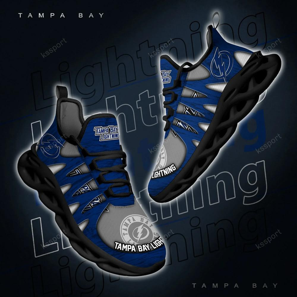 Tampa Bay Lightning Max Soul Shoes, Running Sneakers - Famjoys Tampa Bay Lightning Max Soul Shoes, Running Sneakers - Famjoys