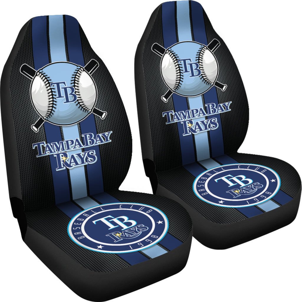 Tampa Bay Rays Car Seat Covers MBL Baseball Ph220914-28 - Famjoys Tampa Bay Rays Car Seat Covers MBL Baseball Ph220914-28 - Famjoys