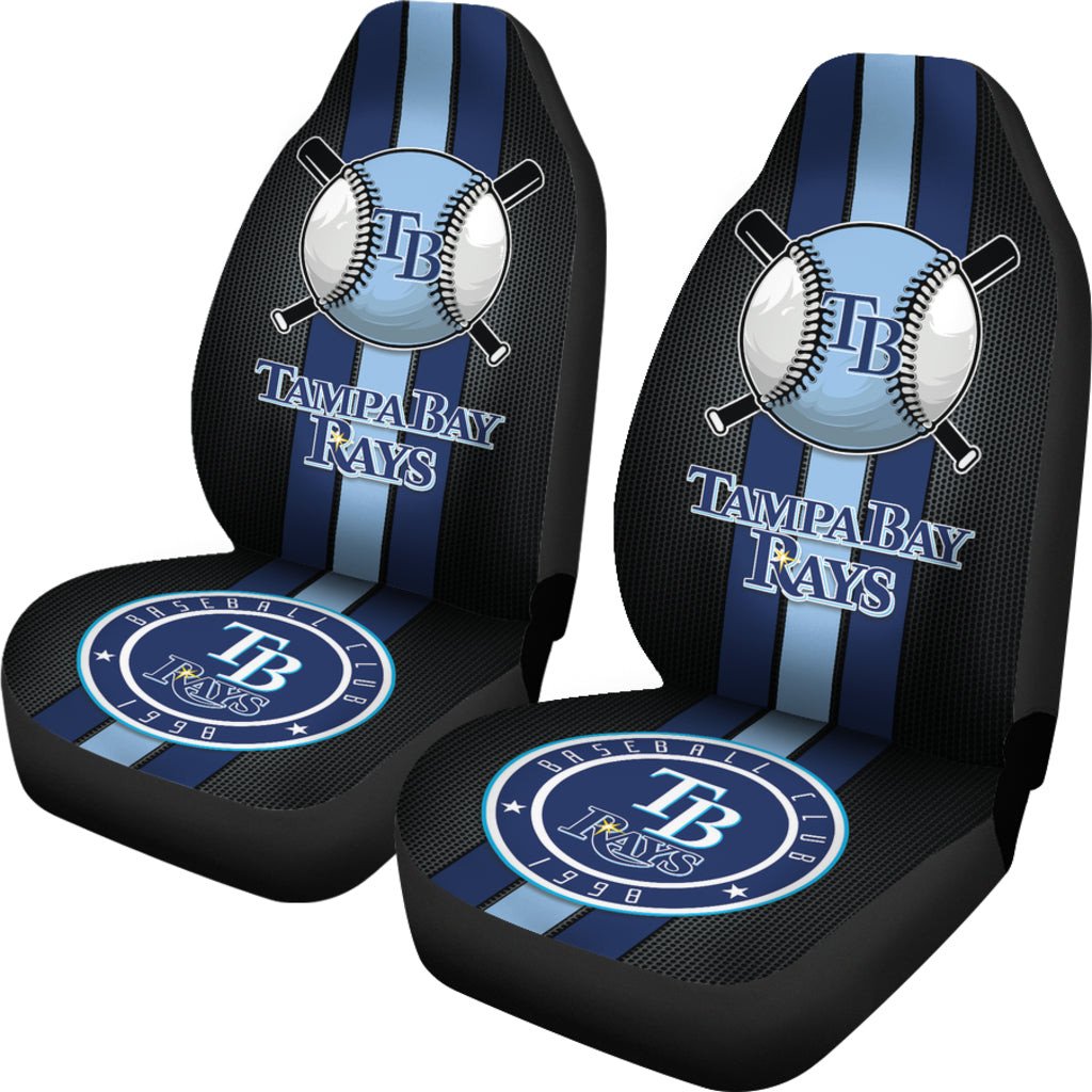Tampa Bay Rays Car Seat Covers MBL Baseball Ph220914-28 - Famjoys Tampa Bay Rays Car Seat Covers MBL Baseball Ph220914-28 - Famjoys