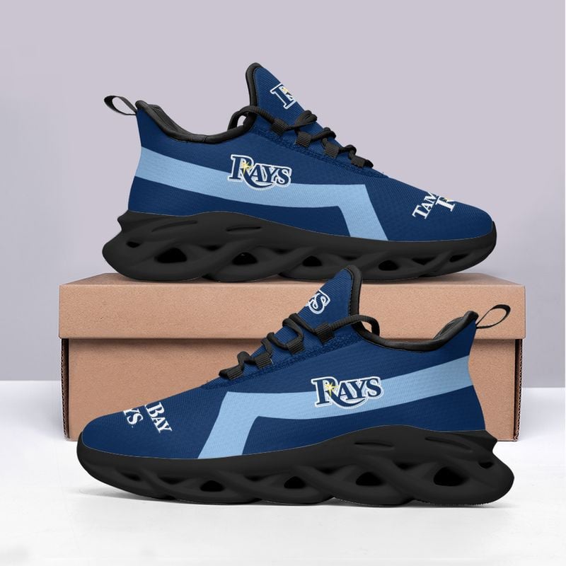 Tampa Bay Rays Classic Pattern Max Soul Shoes NEW054059 - Famjoys Tampa Bay Rays Classic Pattern Max Soul Shoes NEW054059 - Famjoys