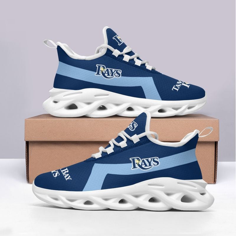 Tampa Bay Rays Classic Pattern Max Soul Shoes NEW054059 - Famjoys Tampa Bay Rays Classic Pattern Max Soul Shoes NEW054059 - Famjoys
