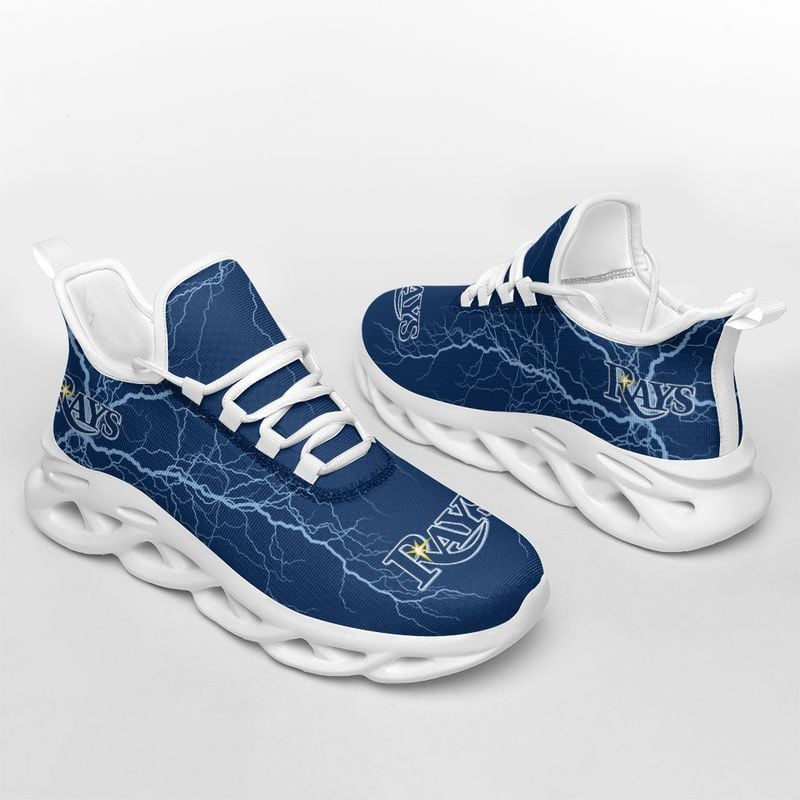 Tampa Bay Rays Lightning Pattern Max Soul Shoes NEW020559 - Famjoys Tampa Bay Rays Lightning Pattern Max Soul Shoes NEW020559 - Famjoys