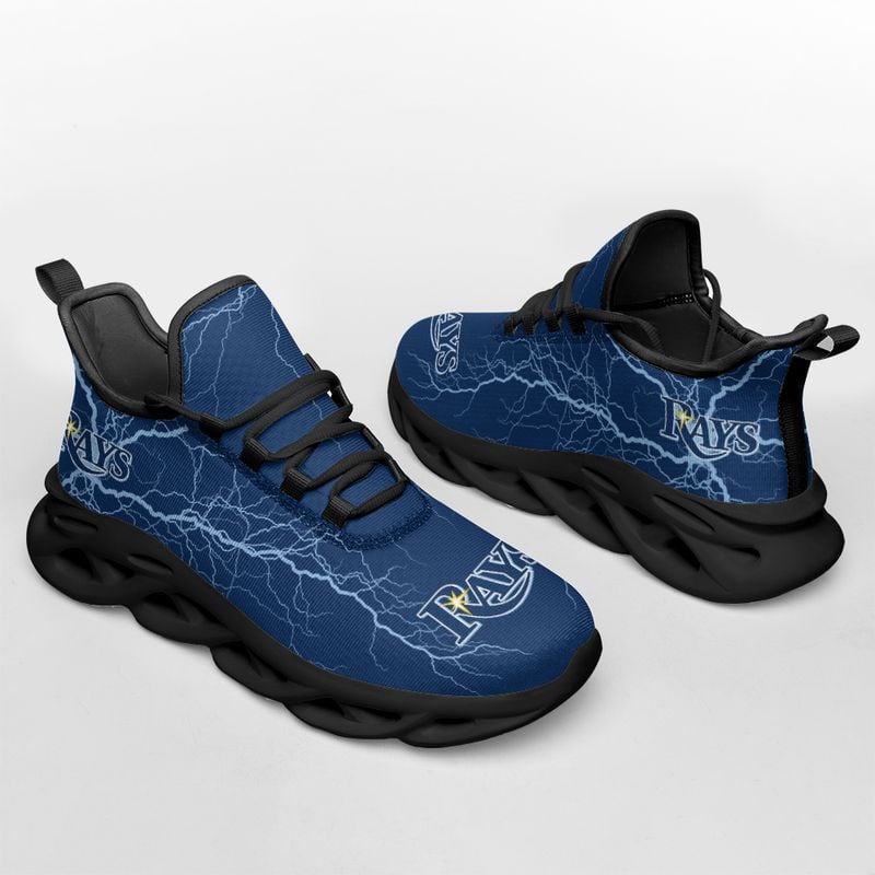 Tampa Bay Rays Lightning Pattern Max Soul Shoes NEW020559 - Famjoys Tampa Bay Rays Lightning Pattern Max Soul Shoes NEW020559 - Famjoys