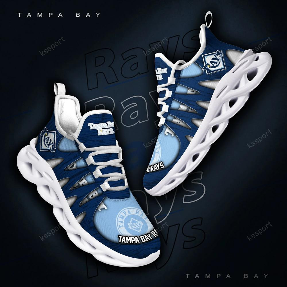 Tampa Bay Rays Max Soul Shoes, Running Sneakers - Famjoys Tampa Bay Rays Max Soul Shoes, Running Sneakers - Famjoys