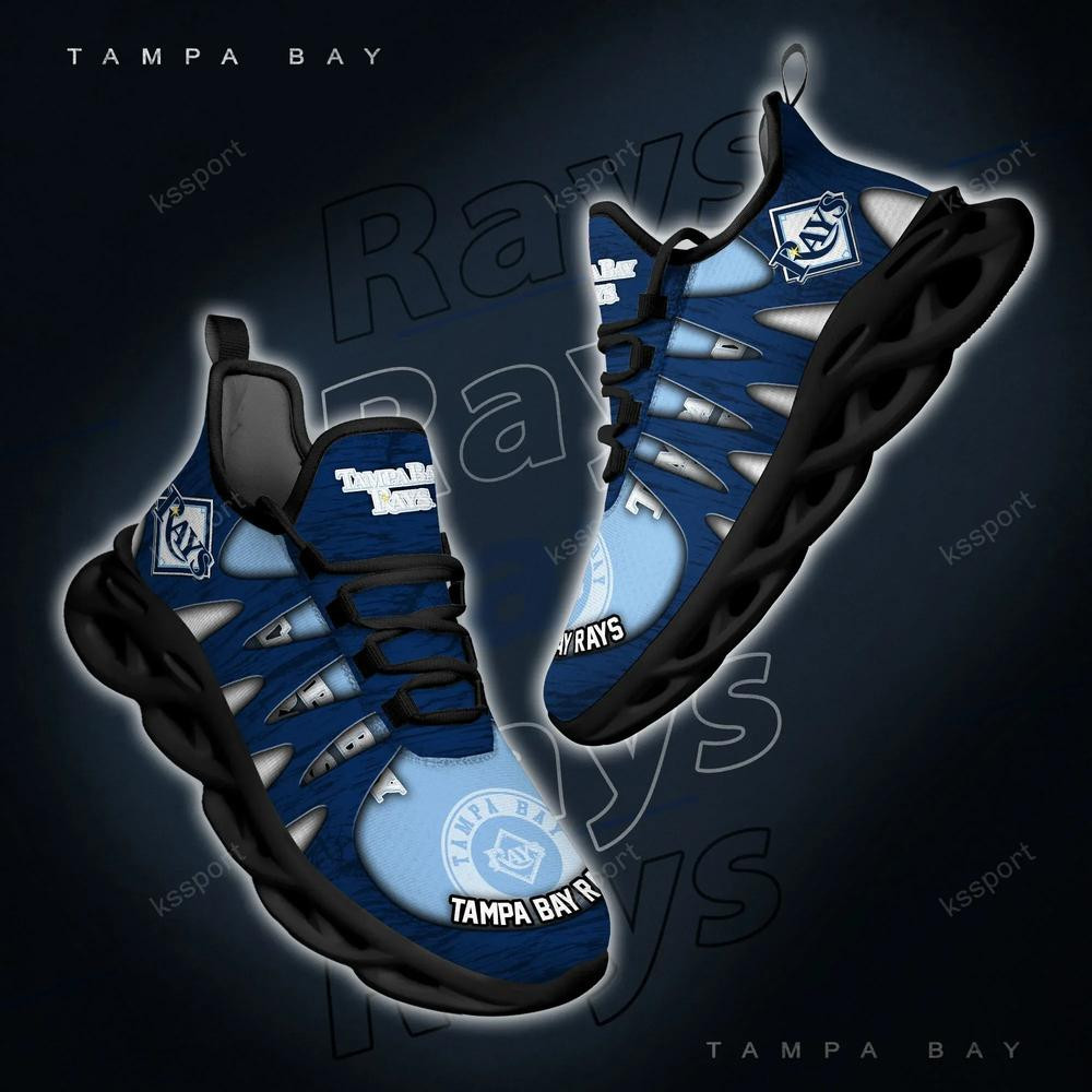Tampa Bay Rays Max Soul Shoes, Running Sneakers - Famjoys Tampa Bay Rays Max Soul Shoes, Running Sneakers - Famjoys