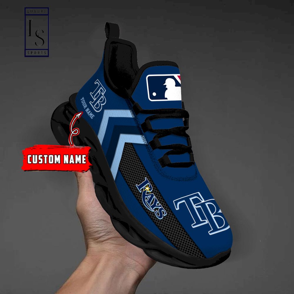 Tampa Bay Rays Personalized Max Soul Shoes - Famjoys Tampa Bay Rays Personalized Max Soul Shoes - Famjoys