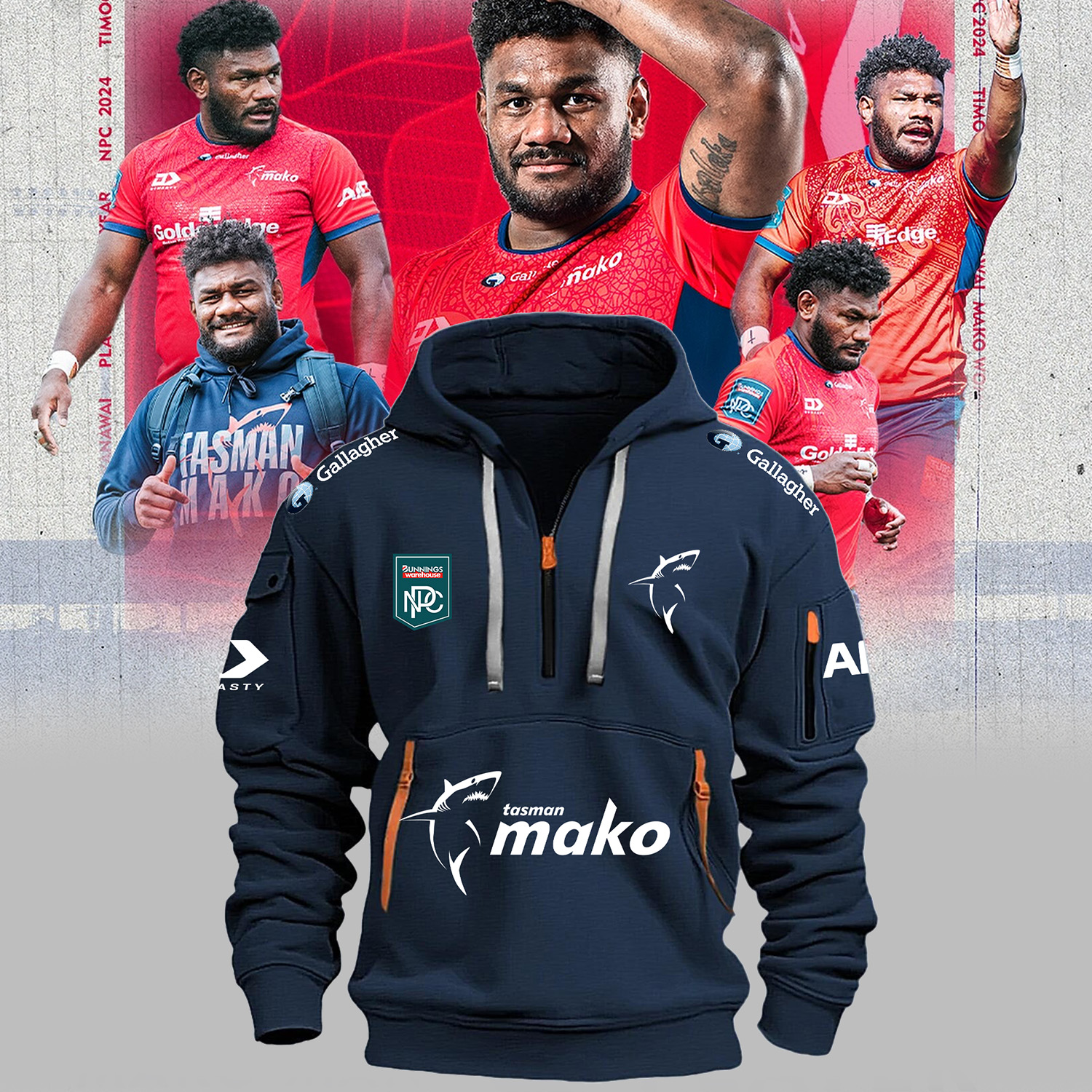 Tasman Mako New Hoodie - Famjoys Tasman Mako New Hoodie - Famjoys