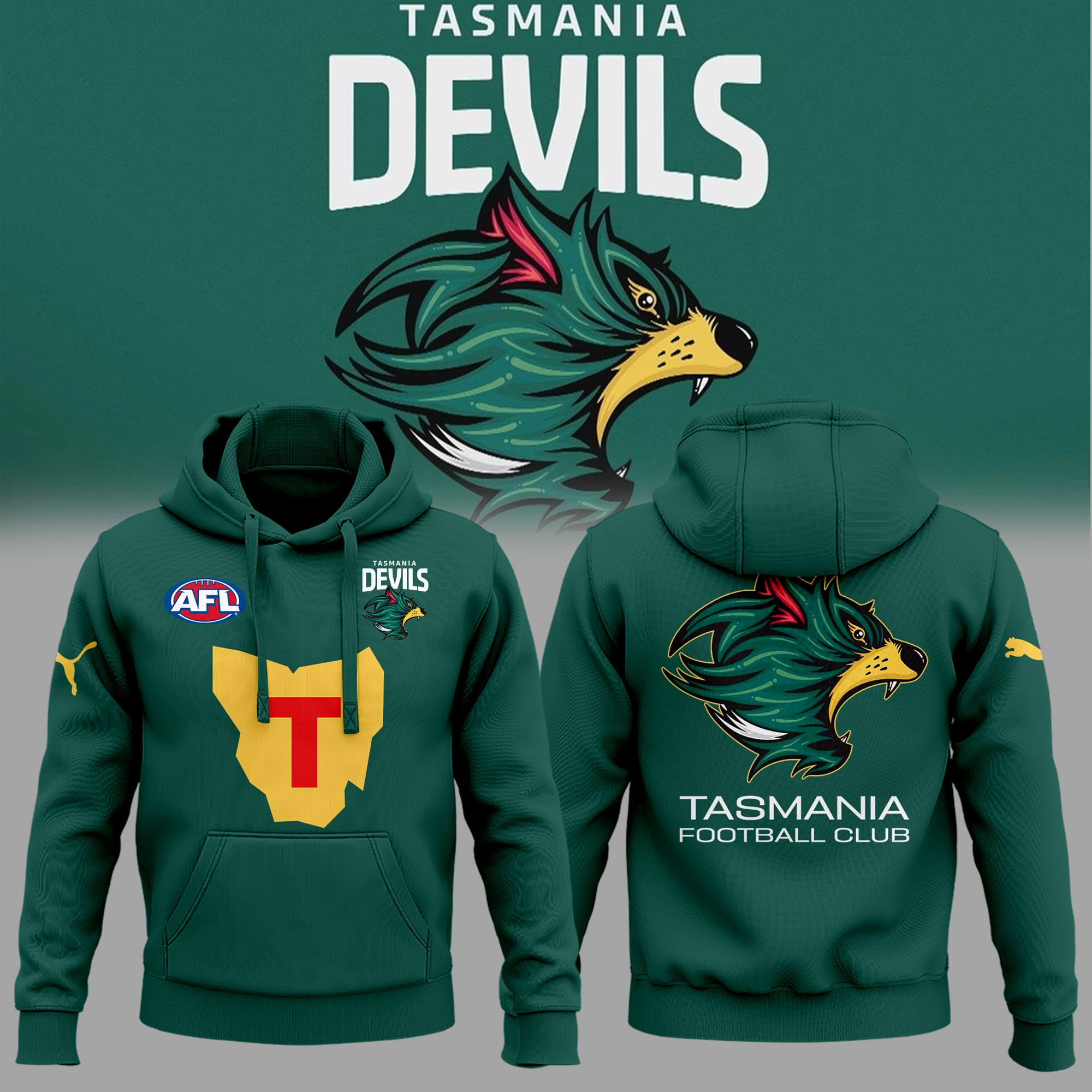 Tasmania Devils AFL – Hoodie Joggers 2024 - Famjoys Tasmania Devils AFL – Hoodie Joggers 2024 - Famjoys