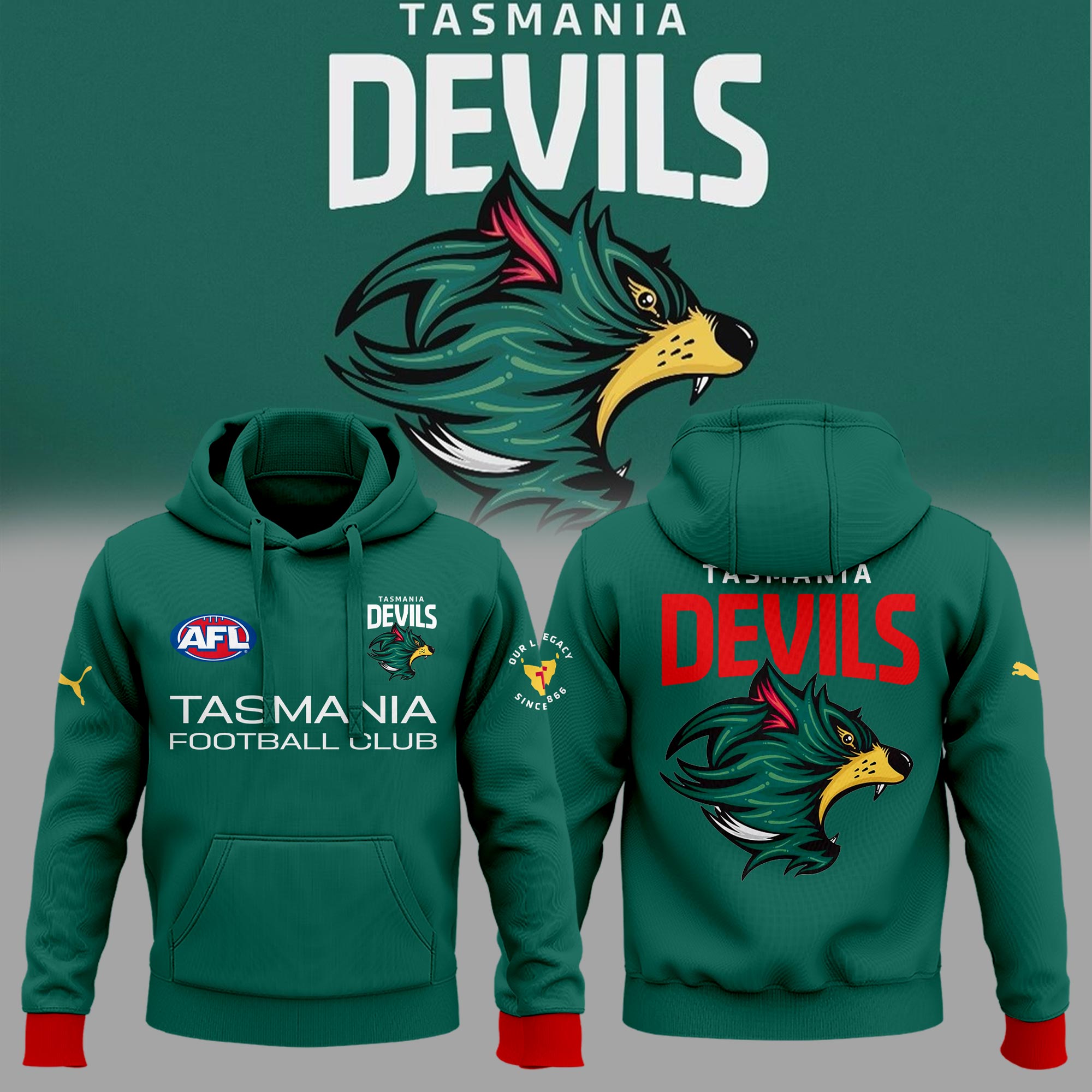 Tasmania Devils AFL – Hoodie Joggers Hot 2024 - Famjoys Tasmania Devils AFL – Hoodie Joggers Hot 2024 - Famjoys