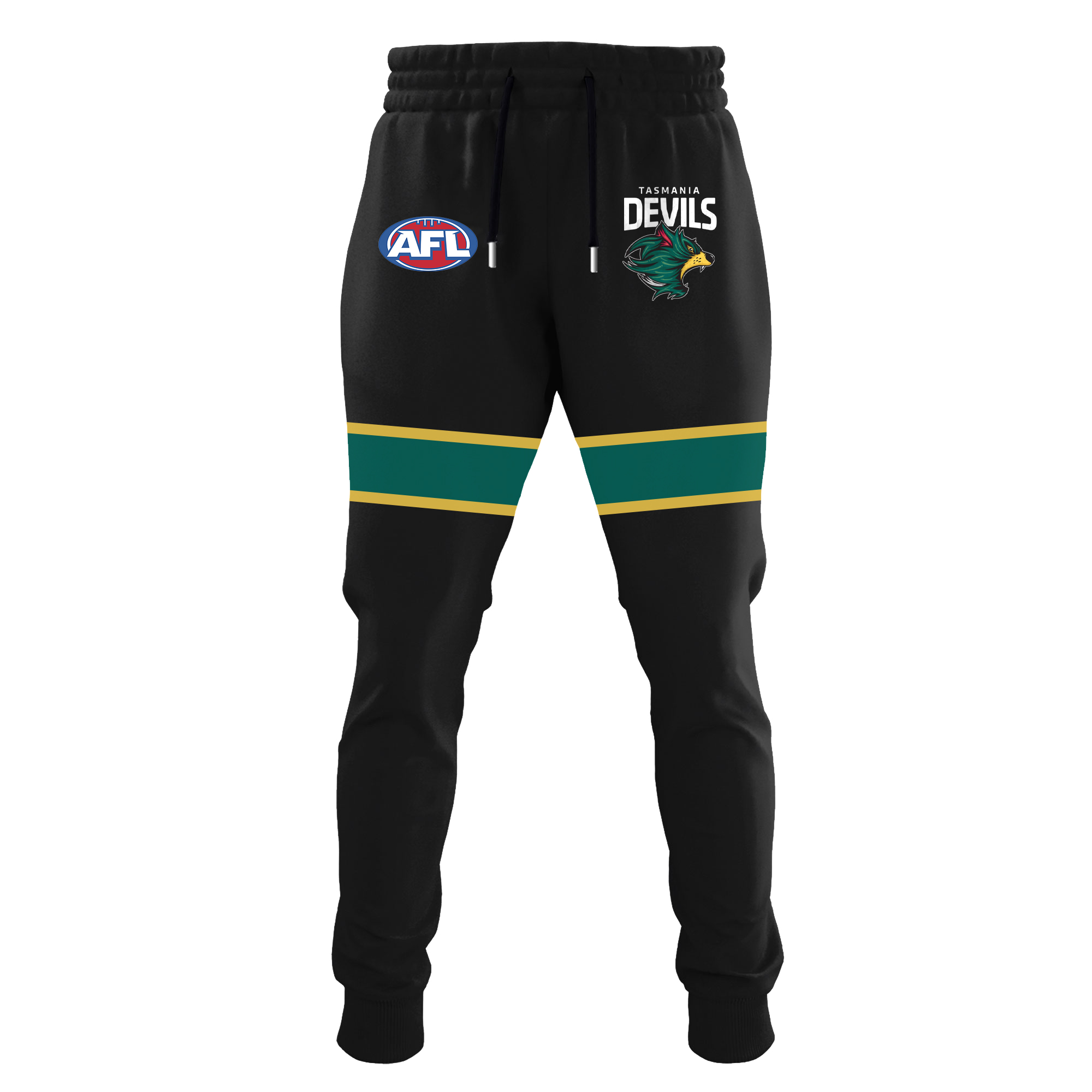 Tasmania Devils AFL Fleece Casual - Famjoys Tasmania Devils AFL Fleece Casual - Famjoys