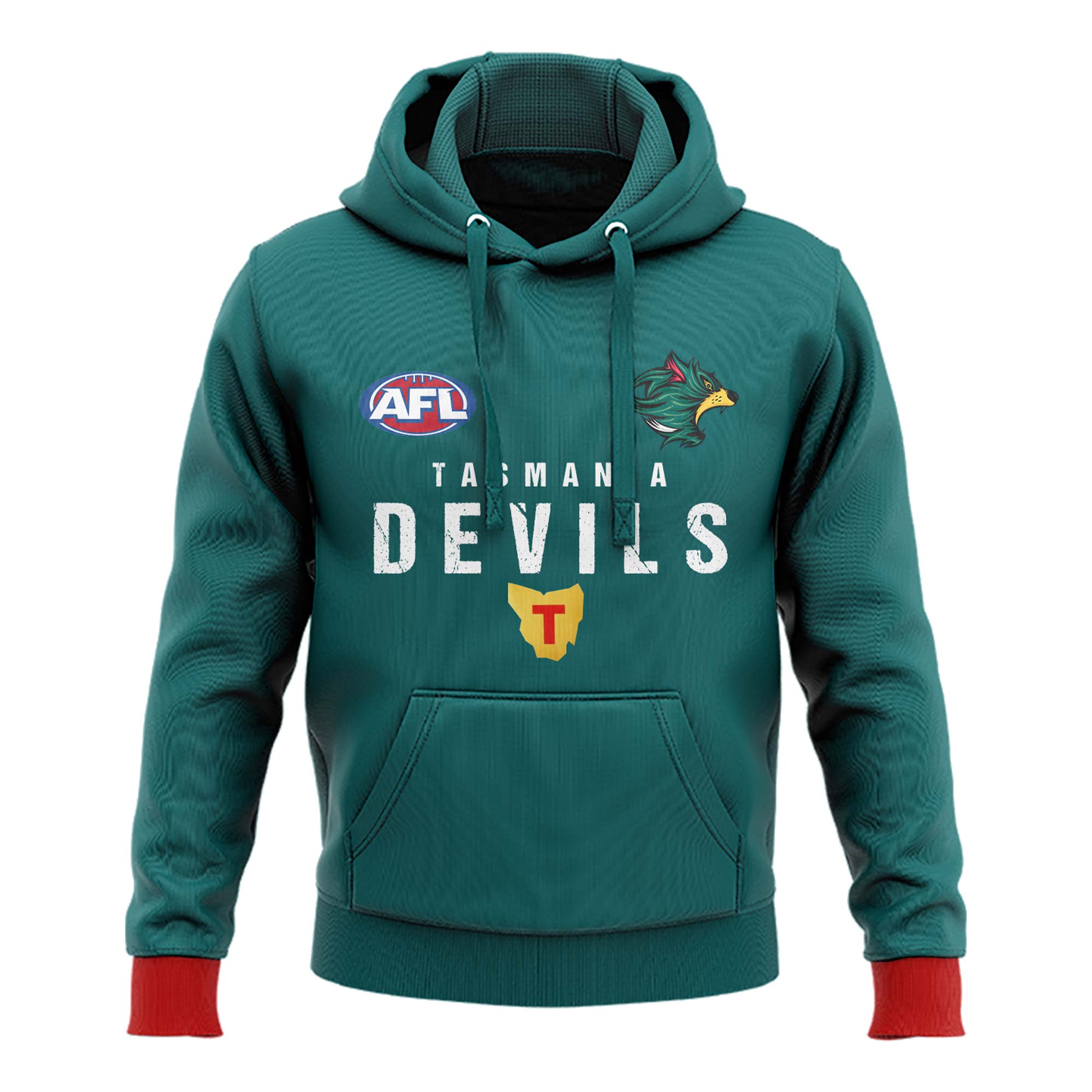Tasmania Devils AFL Hoodie - Famjoys Tasmania Devils AFL Hoodie - Famjoys