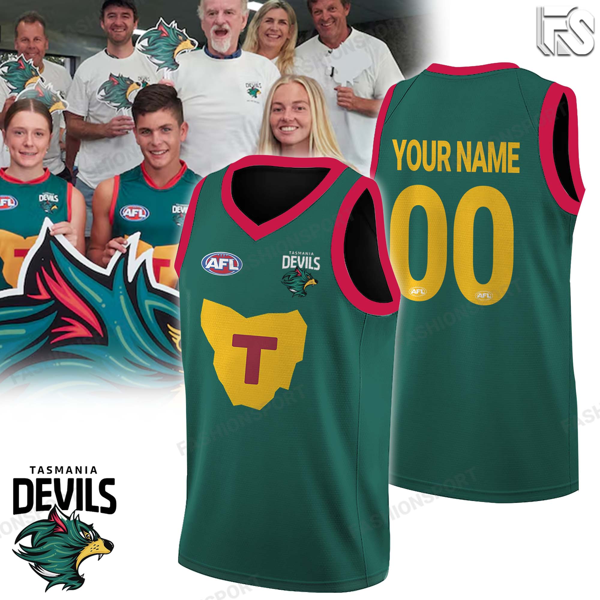 Tasmania Football Club Hoodie - Famjoys Tasmania Football Club Hoodie - Famjoys