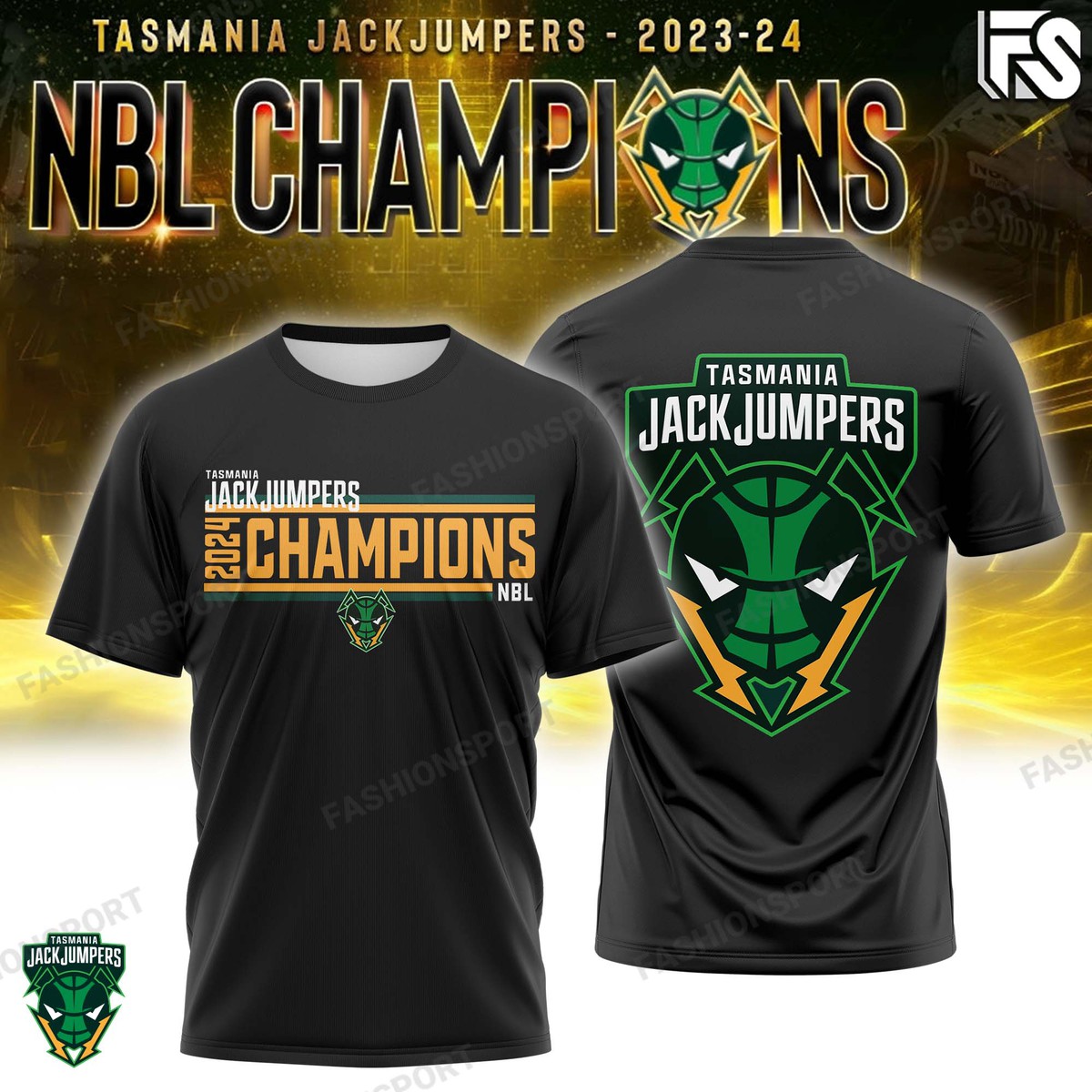 Tasmania JackJumpers champion cap - Famjoys Tasmania JackJumpers champion cap - Famjoys