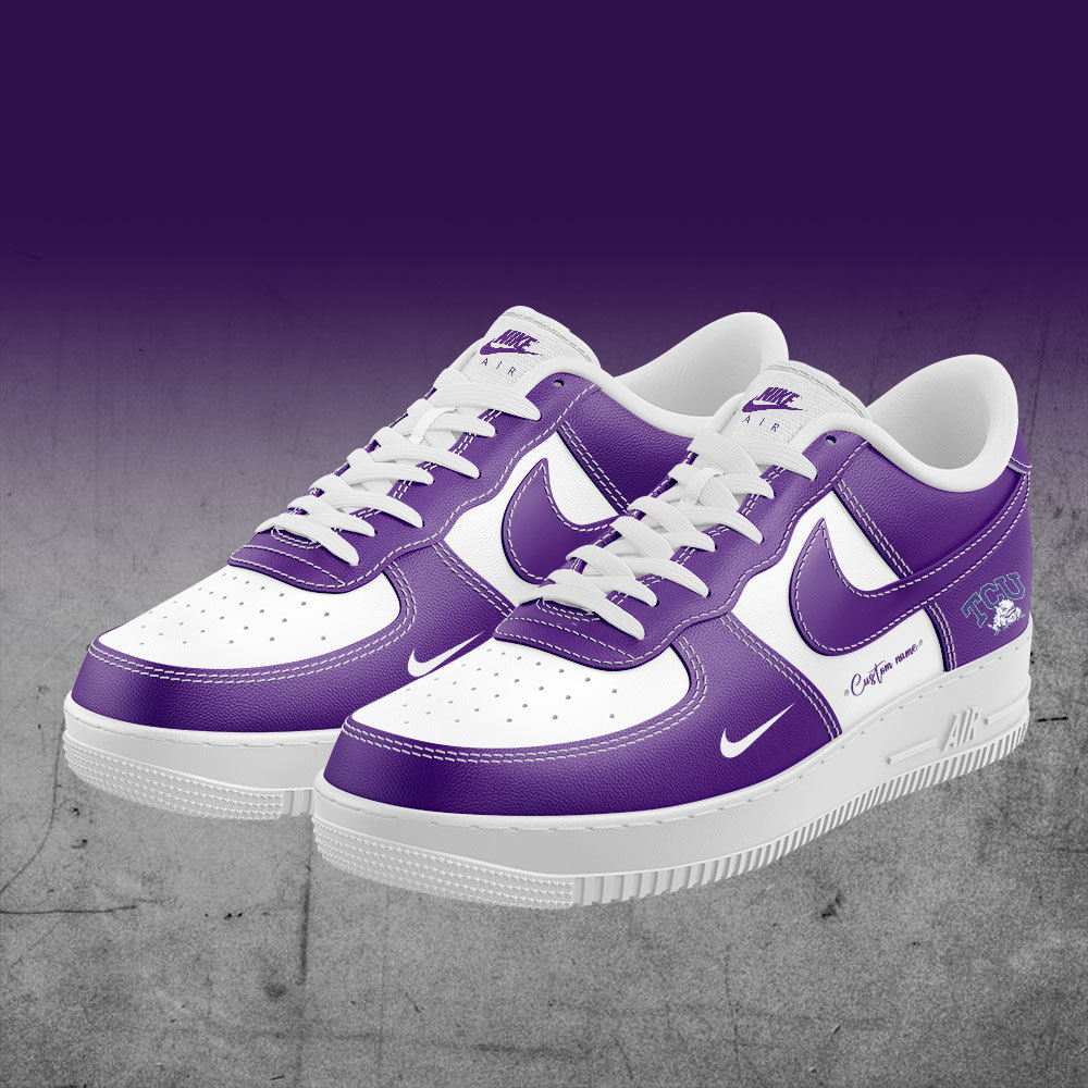 TCU Football Custom Name For Fans Shoes+SP29092401ID10 - Famjoys TCU Football Custom Name For Fans Shoes+SP29092401ID10 - Famjoys