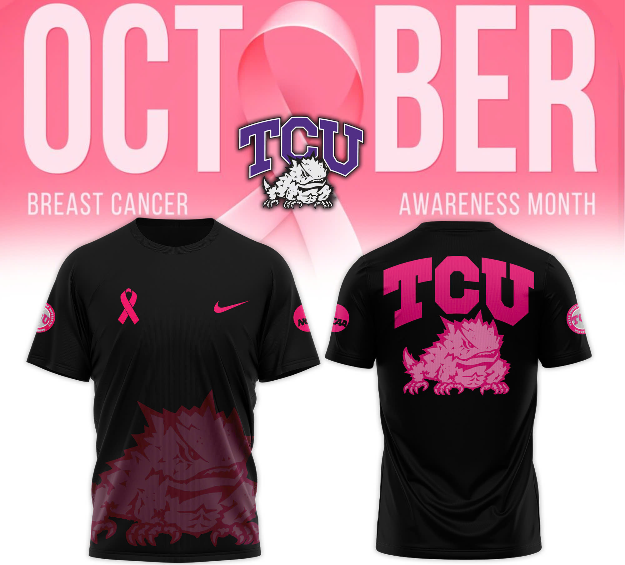 TCU football Stomp Out Cancer Hoodie - Famjoys TCU football Stomp Out Cancer Hoodie - Famjoys