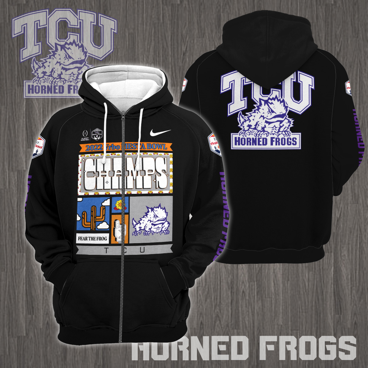 TCU Horned Frogs 2022 Fiesta Bowl Champions Shirts - Famjoys TCU Horned Frogs 2022 Fiesta Bowl Champions Shirts - Famjoys